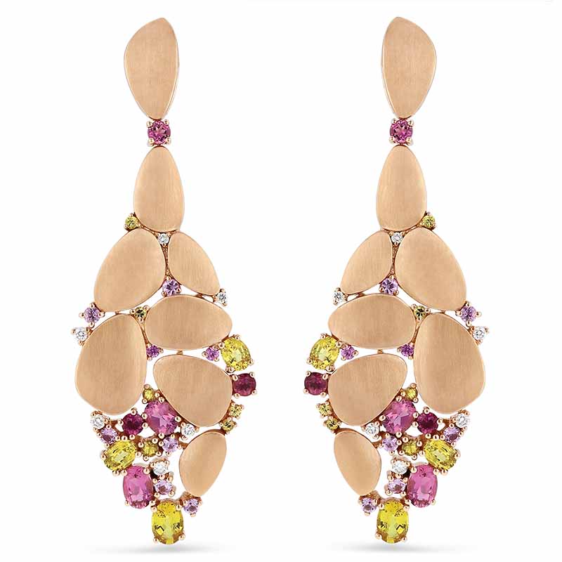 tourmaline drop earrings