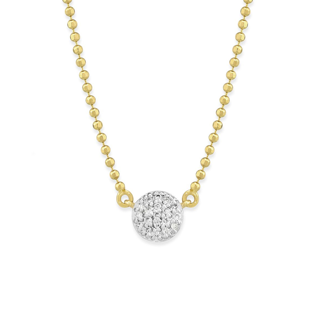 Phillips House Micro Infinity Necklace in Two Tone