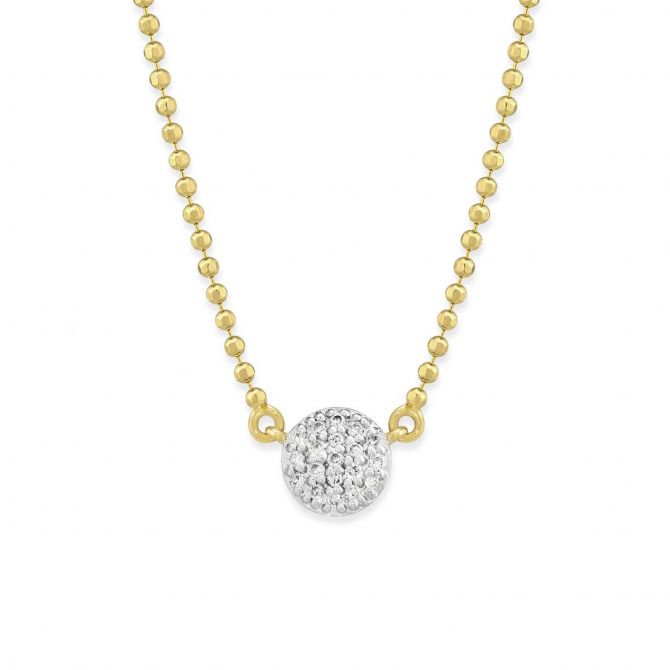 Phillips House Micro Infinity Necklace in Two Tone