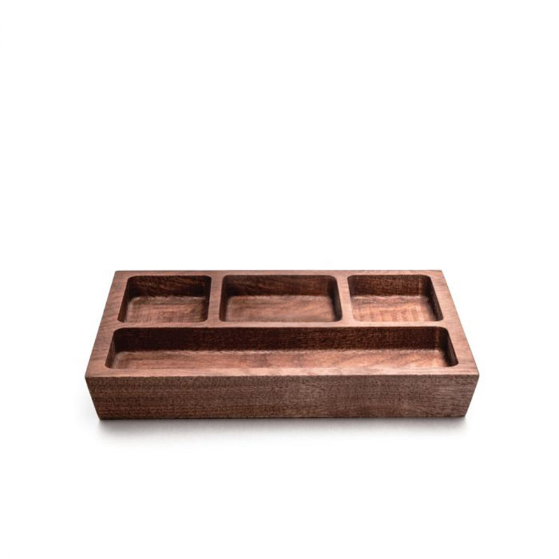 Simon Pearce Woodbury Phone Holder Caddy Tray