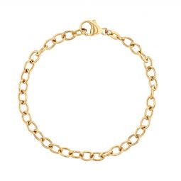 Image for Yellow Gold Cable Chain Bracelet, 7.5"