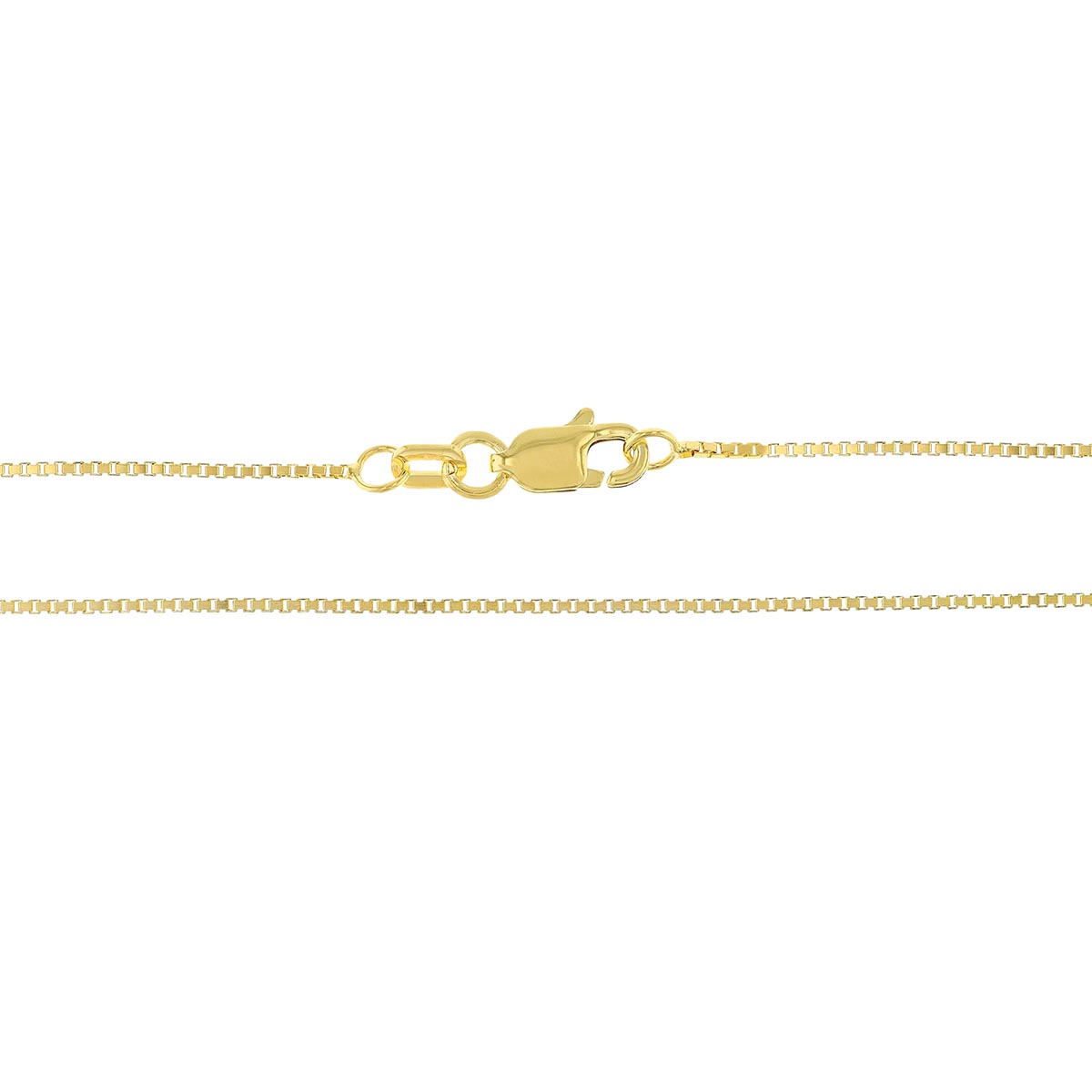 Yellow Gold .73 mm Box Chain, 18