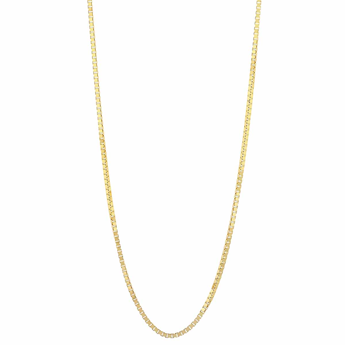 Yellow Gold .96 mm Box Chain, 20