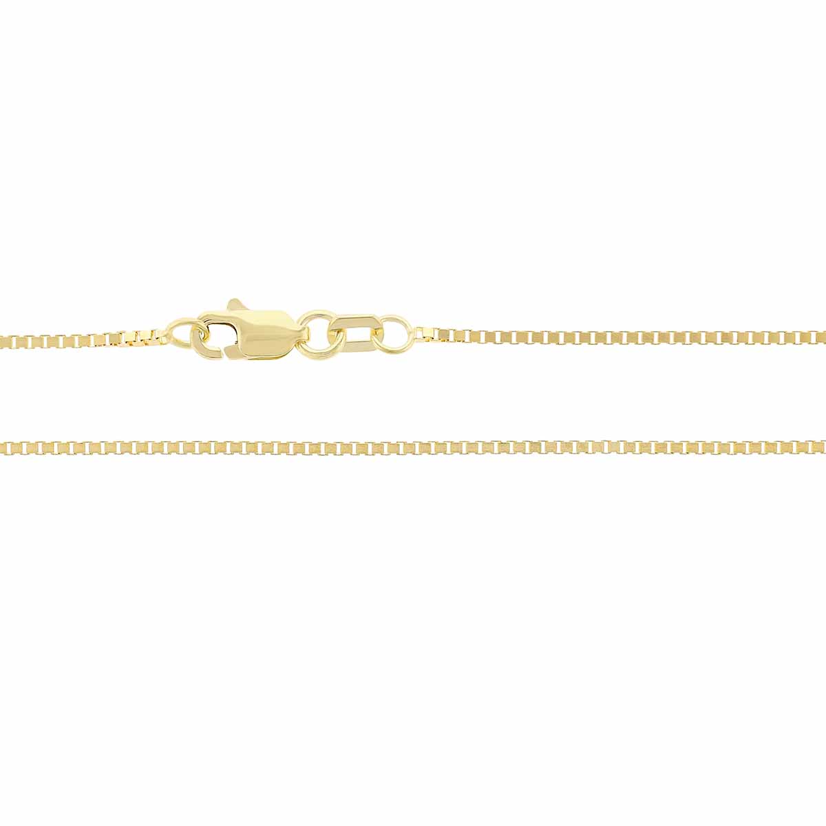 Yellow Gold .96 mm Box Chain, 20