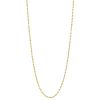 14K Yellow Gold 1.8 mm Cut Rope Chain, 18"