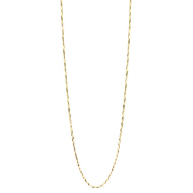 Yellow Gold 1.00 mm Snake Chain, 18"