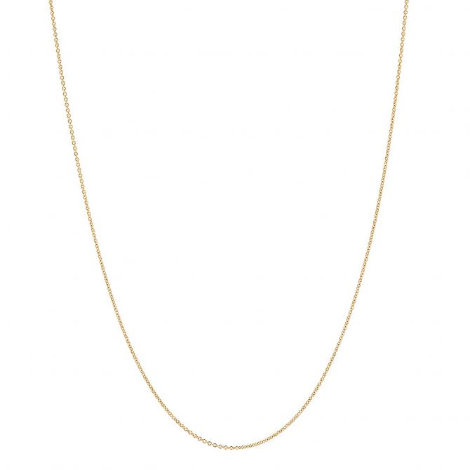 Yellow Gold Cable Chain