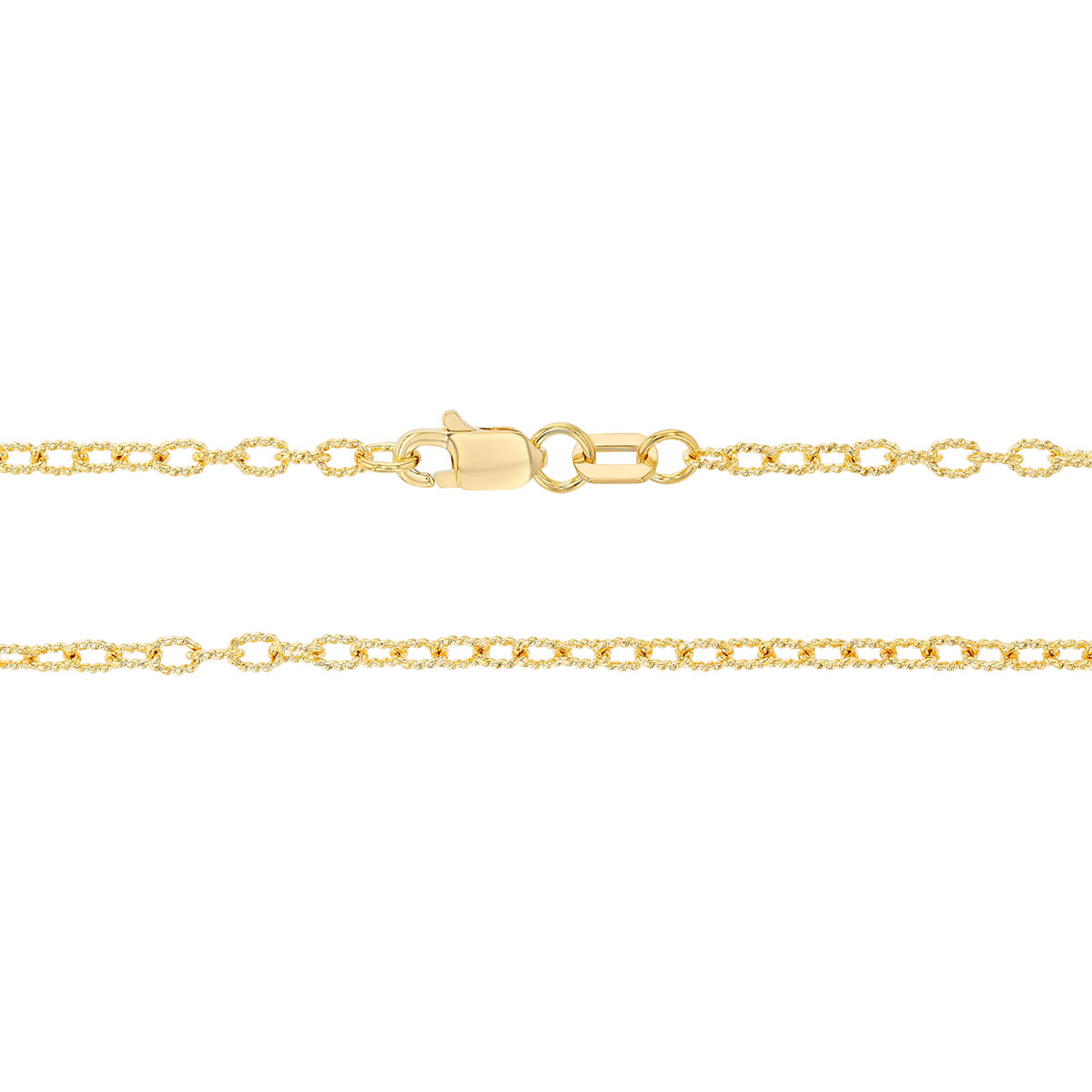 Yellow Gold Rolo Chain, 1.9 mm, 20