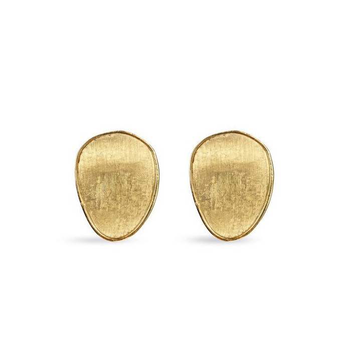 Marco Bicego Lunaria Yellow Gold Stud Earrings
