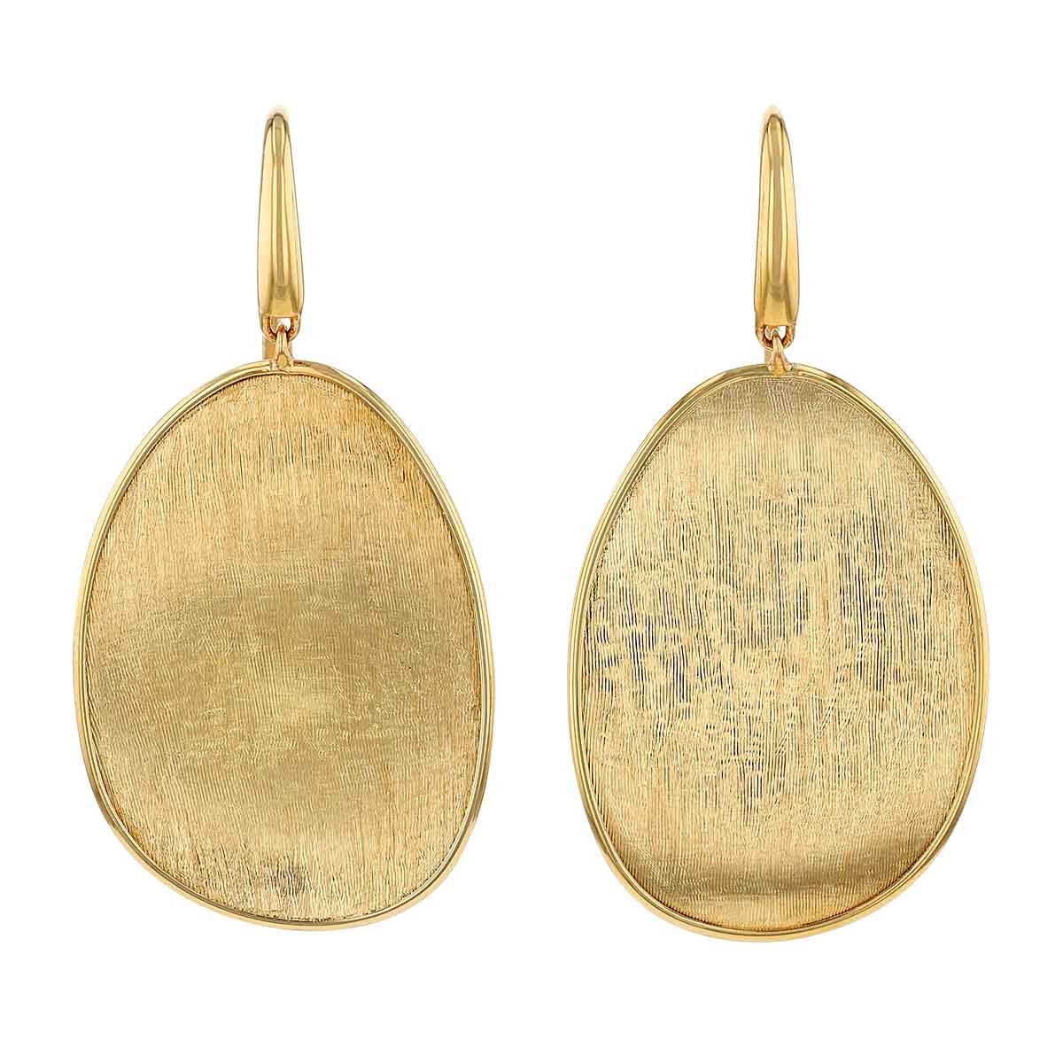 Marco Bicego Lunaria Yellow Gold Large Drop Earrings