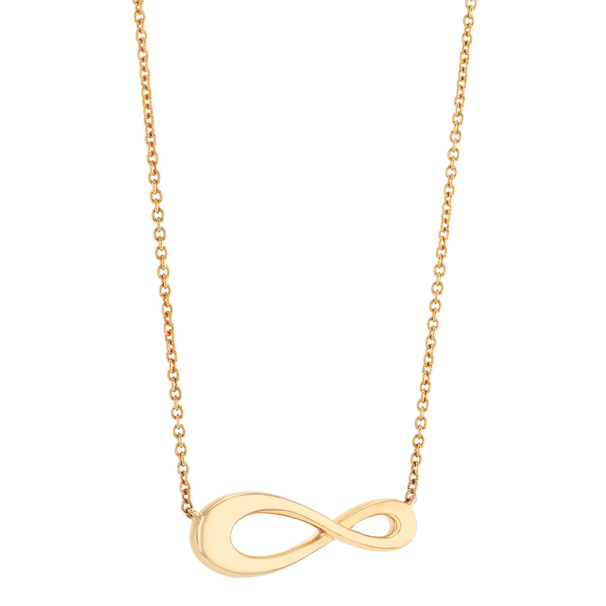 Yellow Gold Horizontal Cypress Pendant