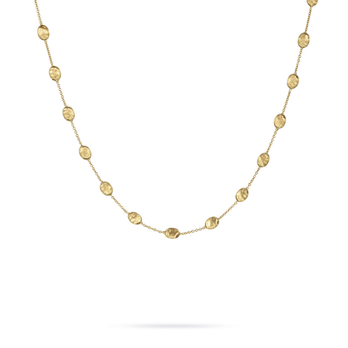 Marco Bicego Siviglia Yellow Gold Bead Station Necklace, 18