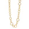Marco Bicego Jaipur Yellow Gold Multi-Size Round Link Chain Necklace, 36"