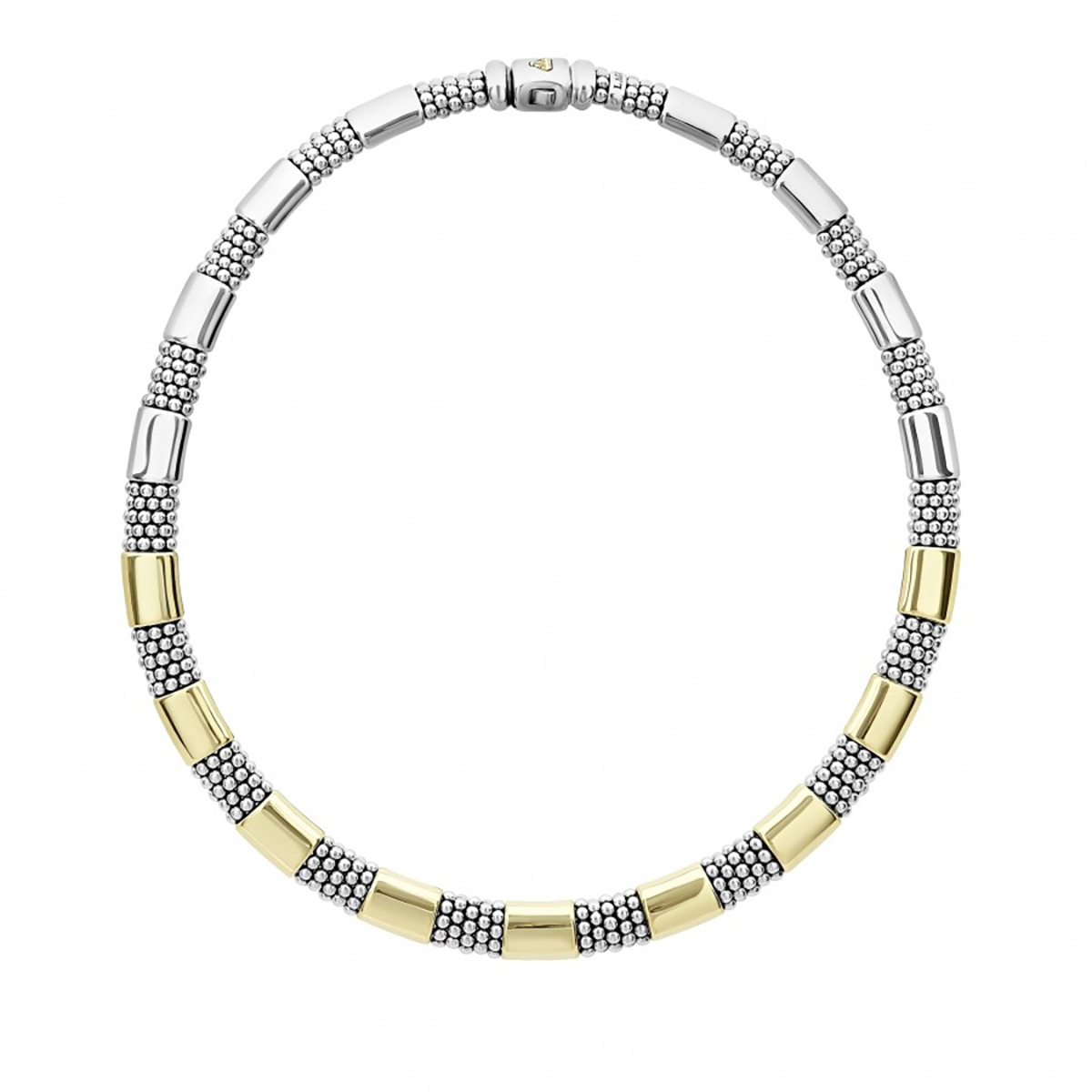 LAGOS High Bar Gold Caviar Necklace