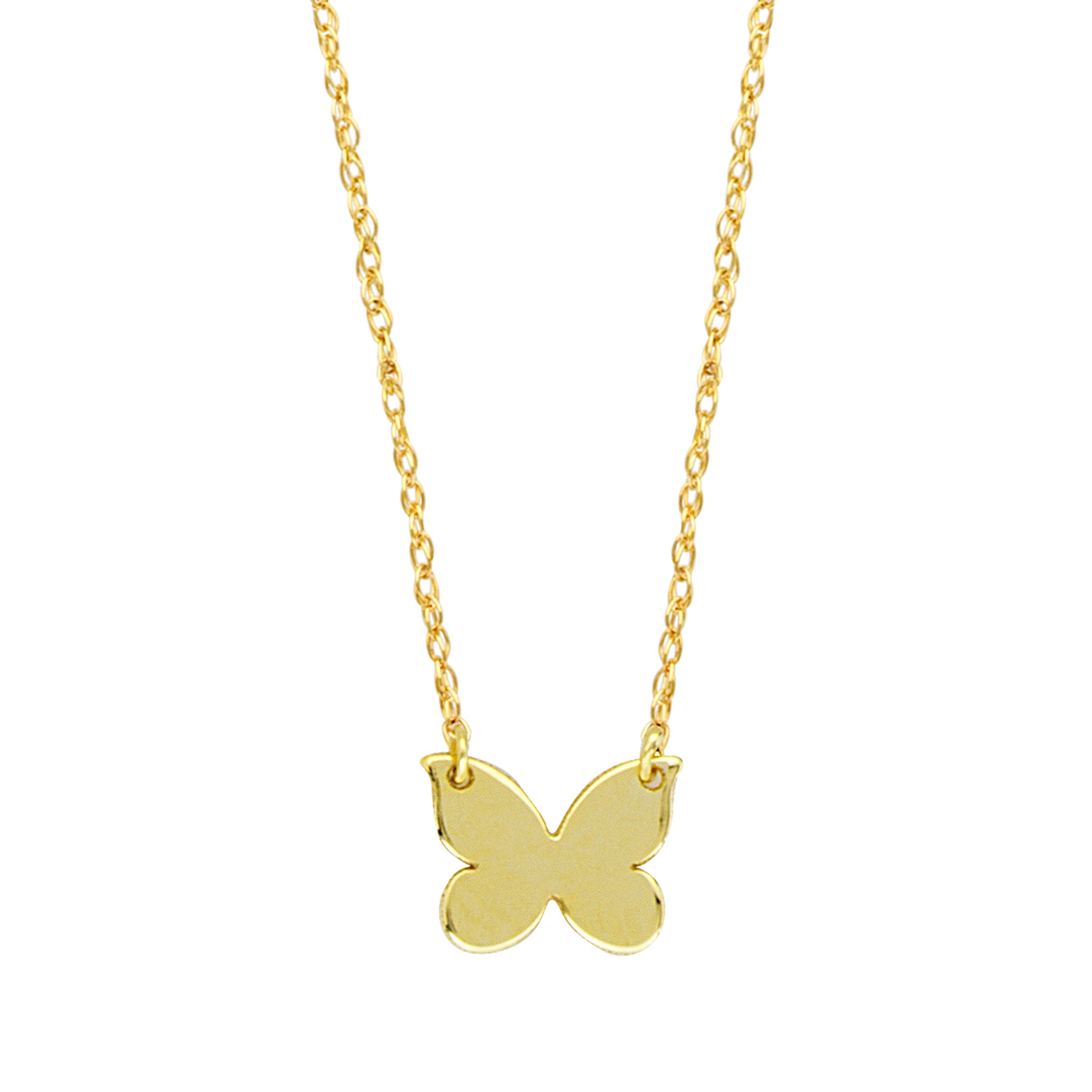 Lola Butterfly Pendant Gold Small