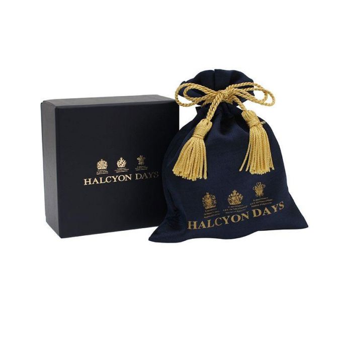 Halcyon Days Tiger Bangle, Black