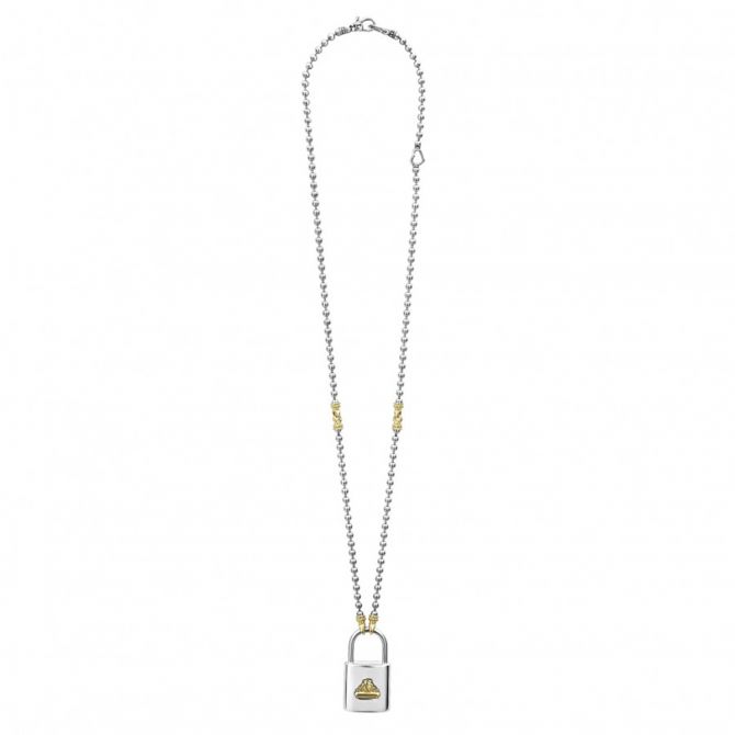 Lagos lock necklace discount