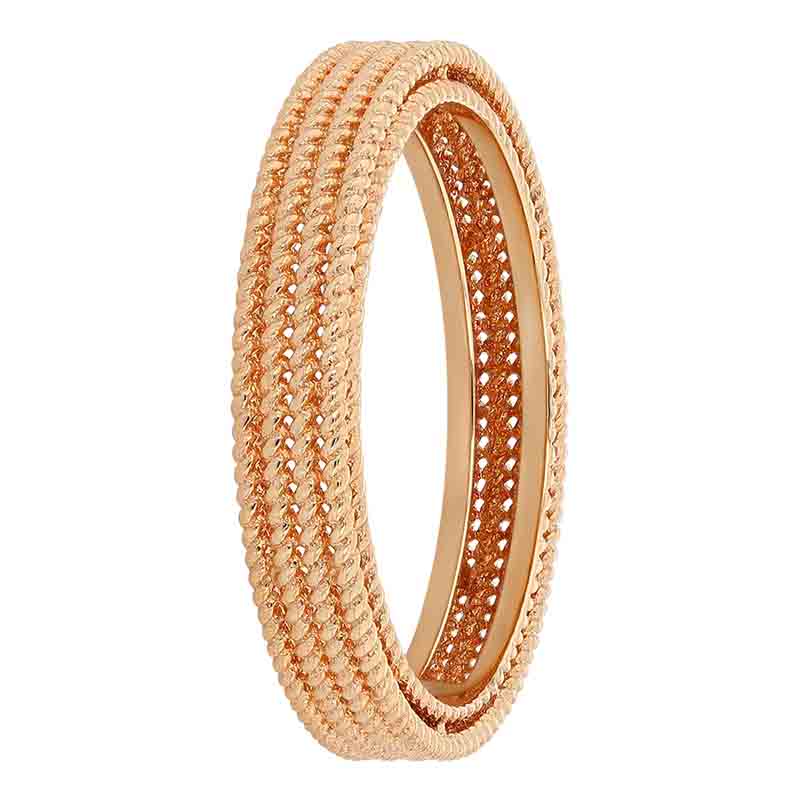 Roberto Coin Symphony Barocco Rose Gold Band Ring