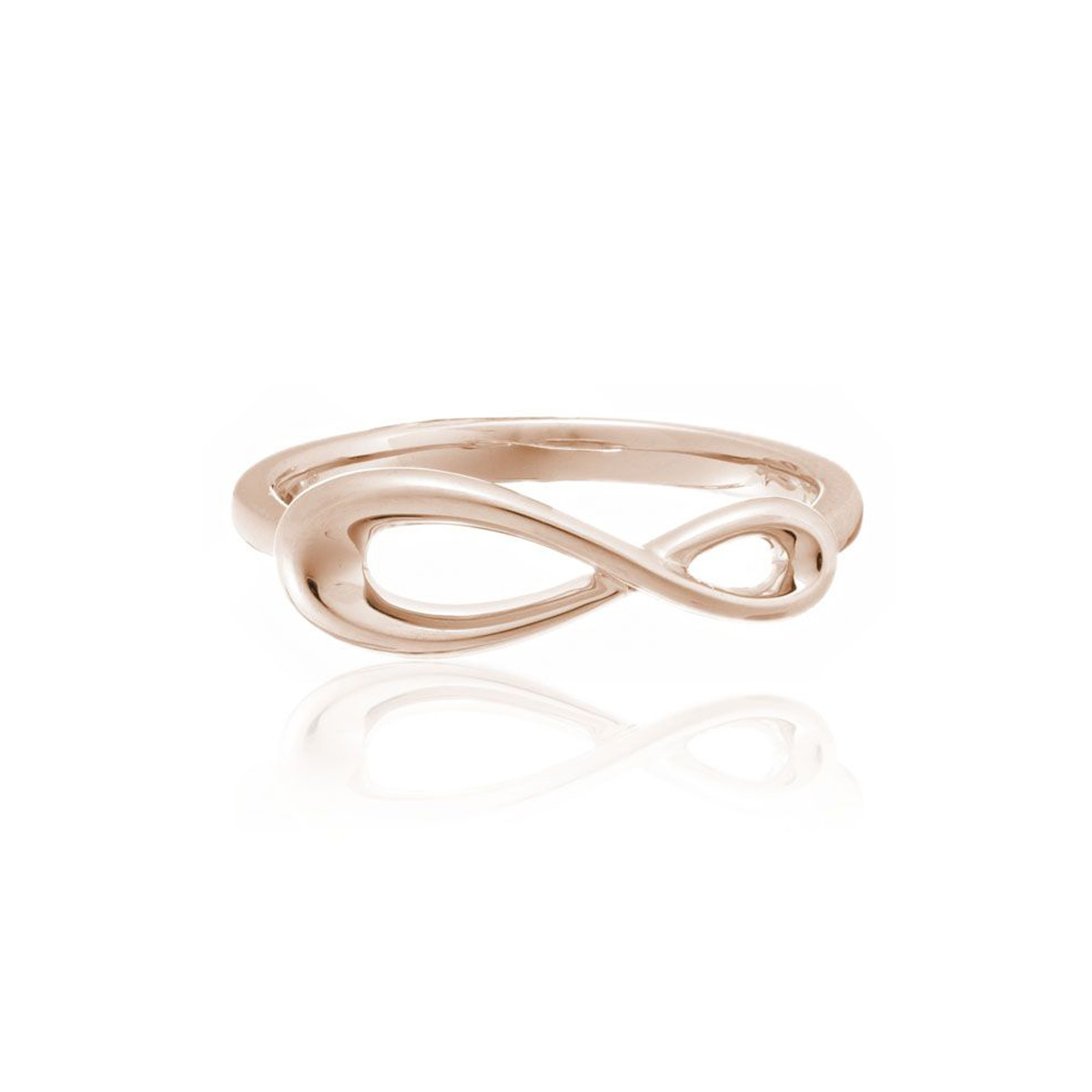 Rose Gold Horizontal Cypress Ring
