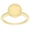 Yellow Gold Ball Ring