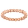 Rose Gold Beaded Ring