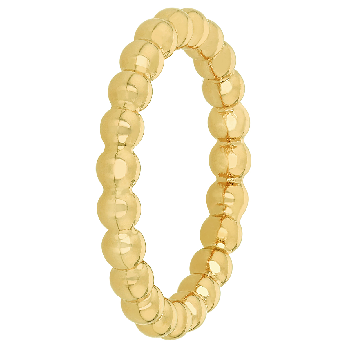 Yellow Gold Beaded Ring | Borsheims