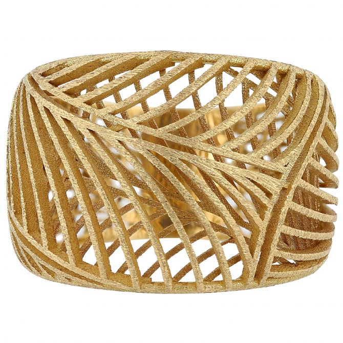 Luisa Rosas Tribe Yellow Gold Ring