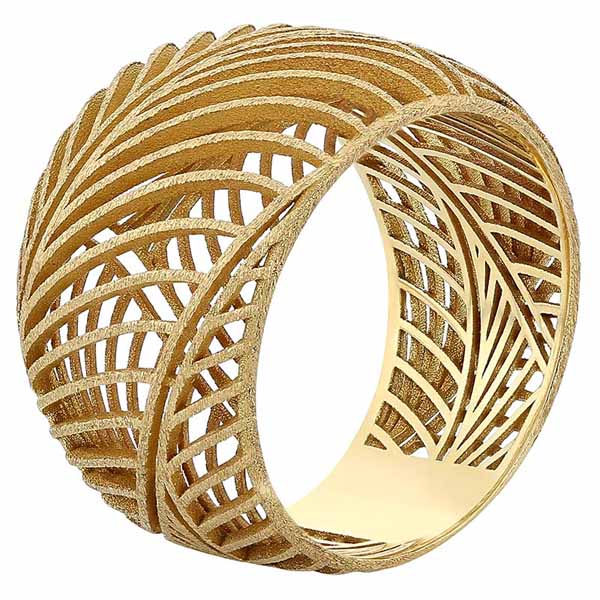 Luisa Rosas Tribe Yellow Gold Ring