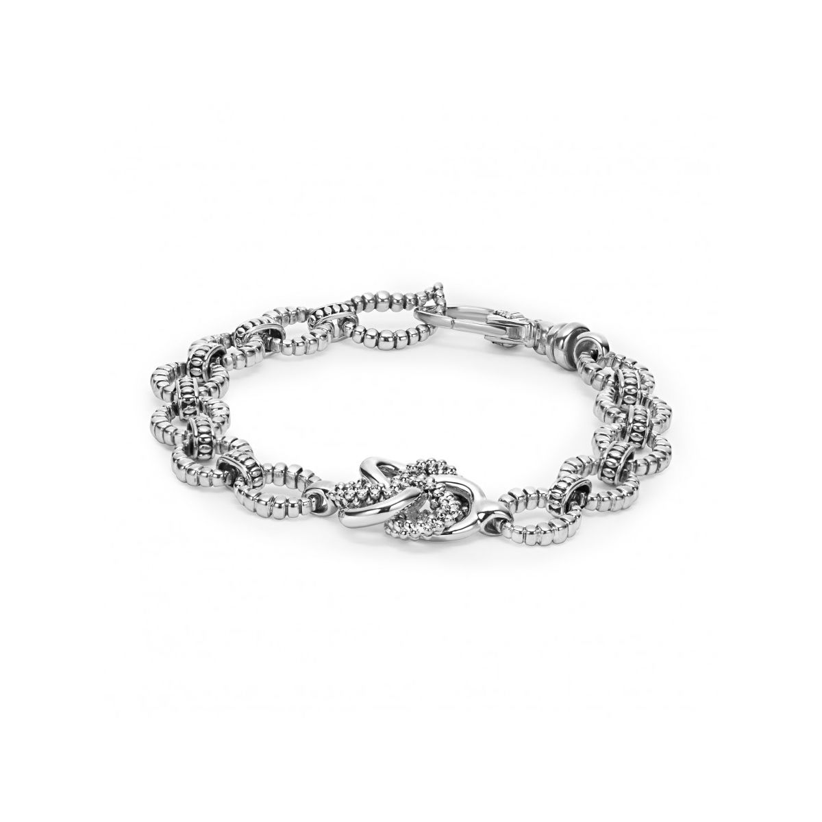 LAGOS Sterling Silver Love Knot Link Bracelet