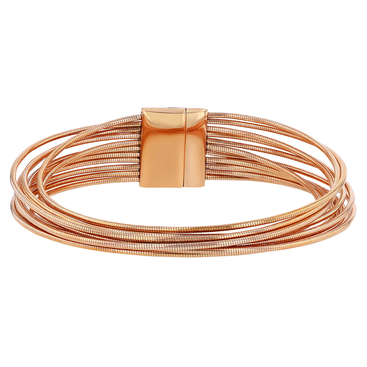 Pesavento DNA Spring Rose Tone Multi-Strand Bracelet, 7