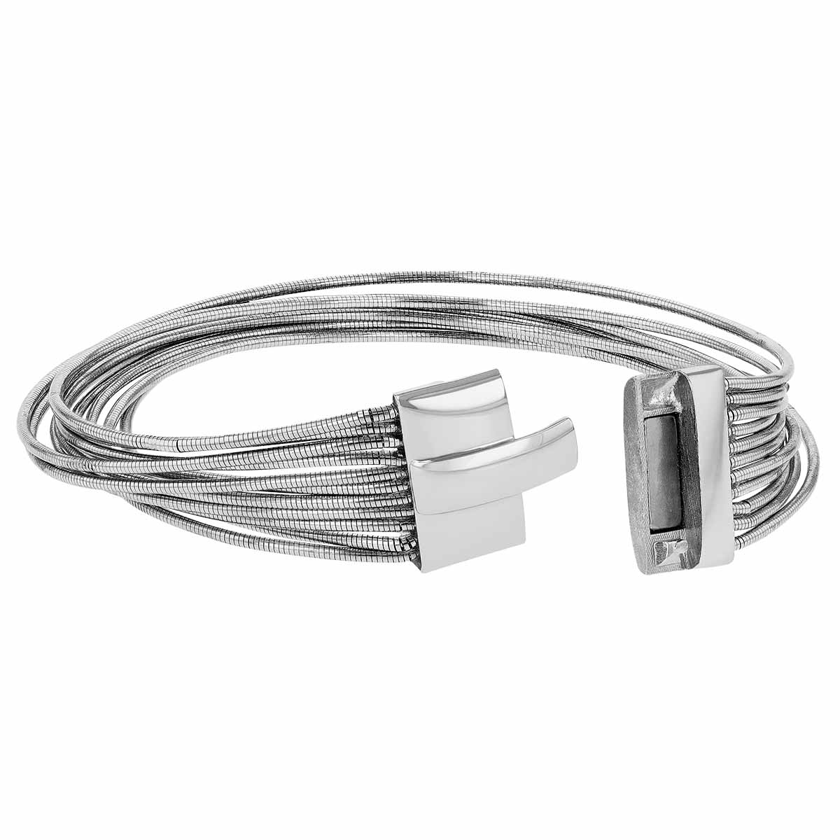 Pesavento DNA Spring Sterling Silver Multi Strand Bracelet, 7