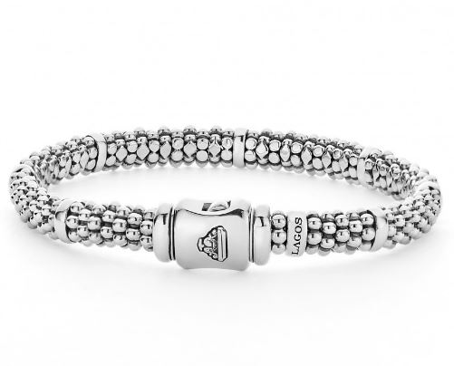 LAGOS Sterling Silver Signature Caviar Beaded Bracelet