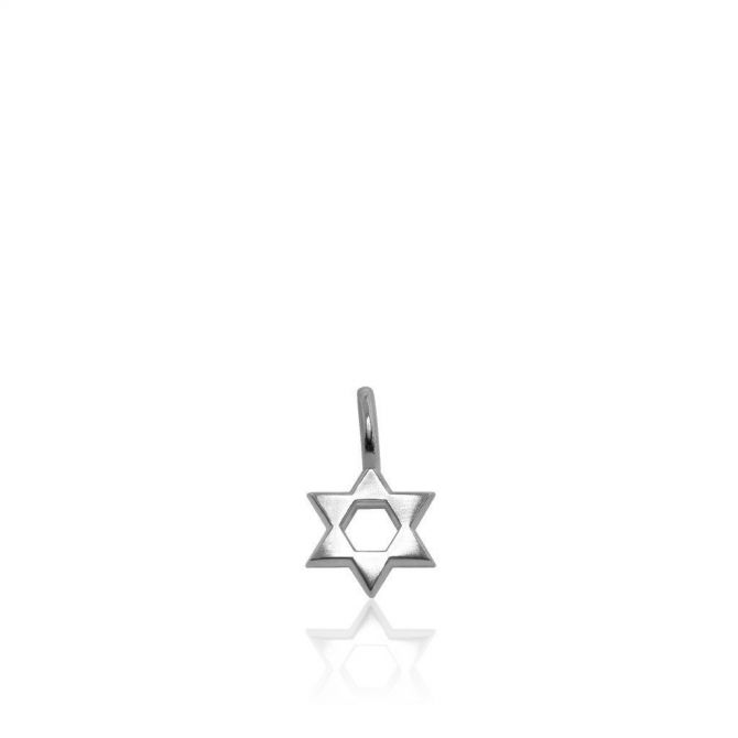 Alex Woo Mini Additions Star of David, Sterling Silver