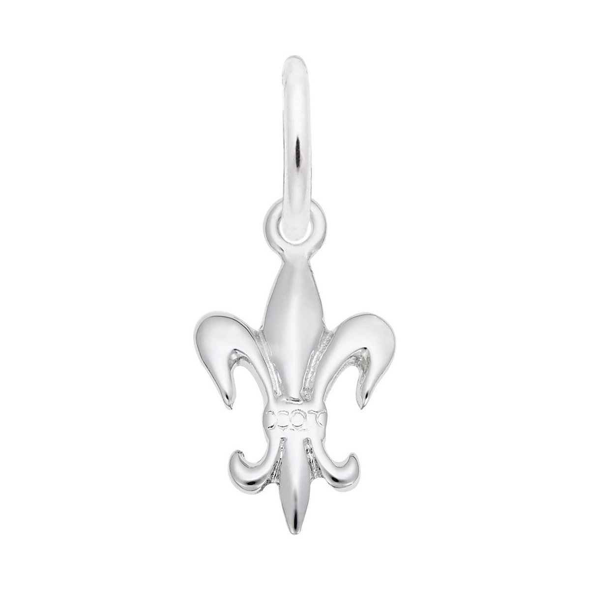 Sterling Silver French Fleur De Lis French Heritage Charm