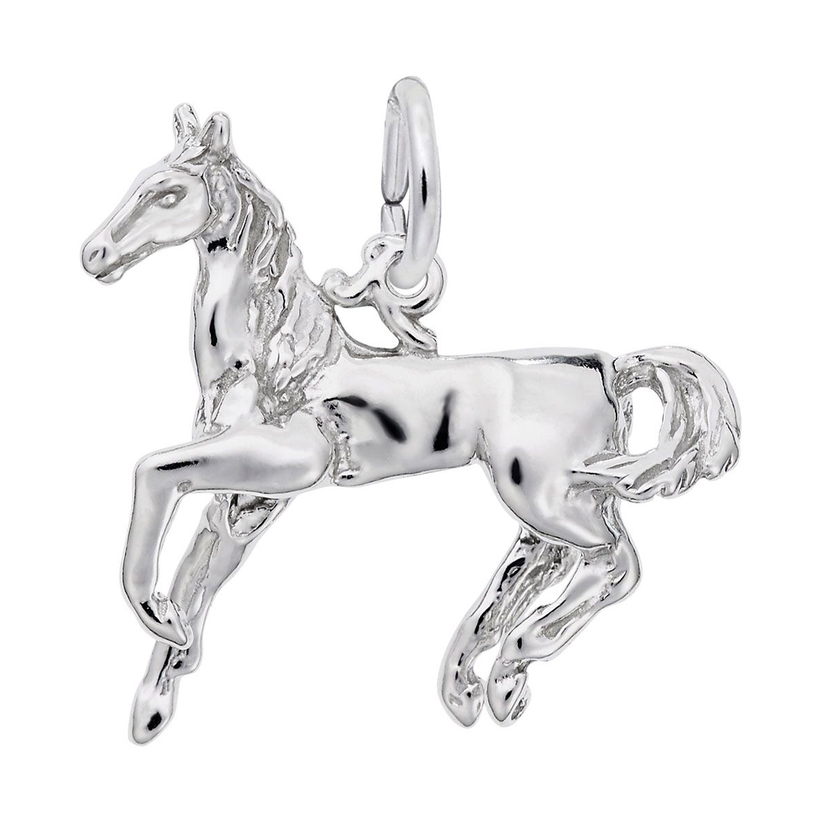 Rembrandt Charms Horse Charm in Sterling Silver
