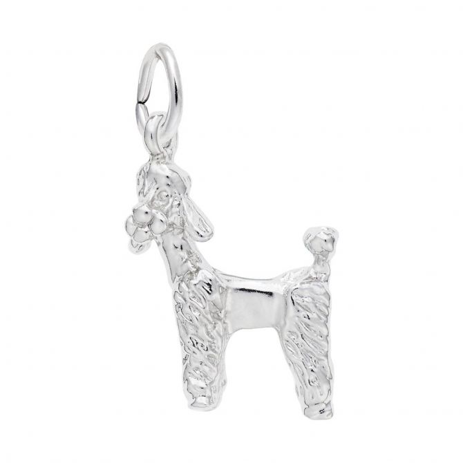 Rembrandt Charms Poddle Charm in Sterling Silver