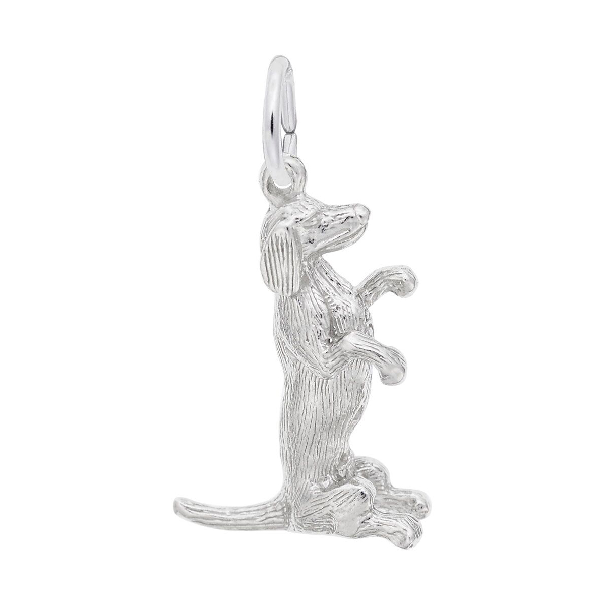 Rembrandt Charm Dachshund Charm in Sterling Silver