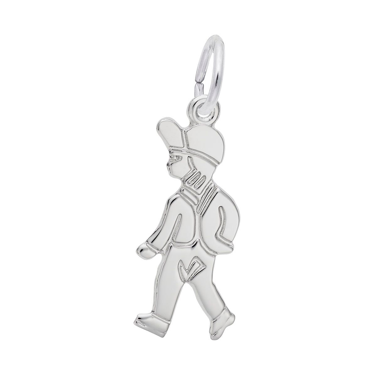 Rembrandt Charms Boy Charm in Sterling Silver