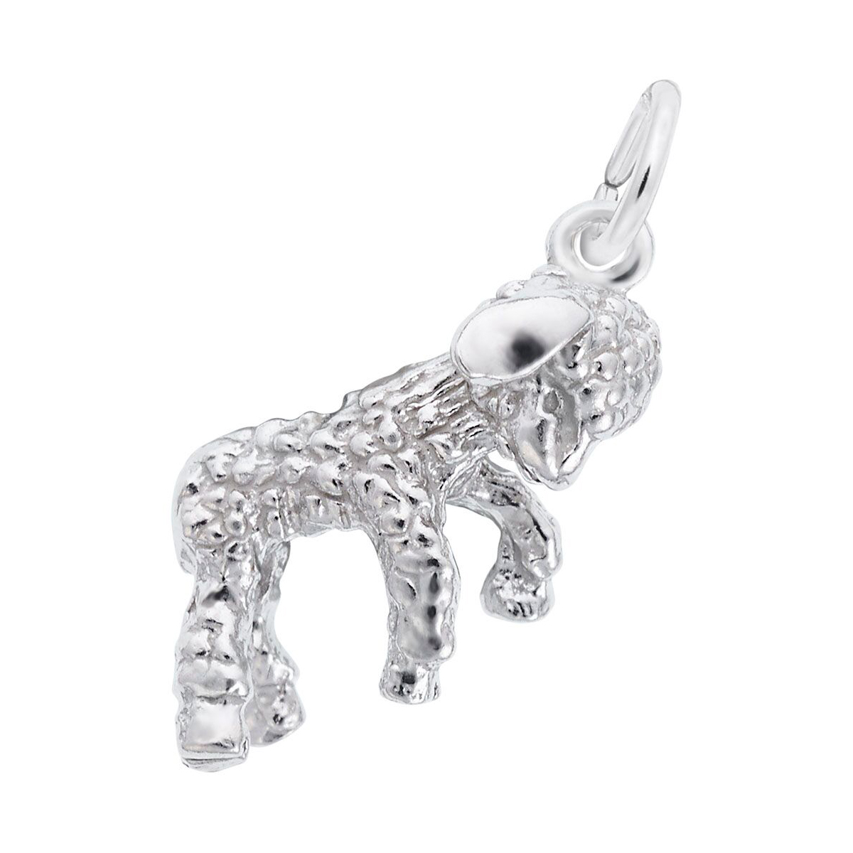 Rembrandt Charms Lamb Charm in Sterling Silver