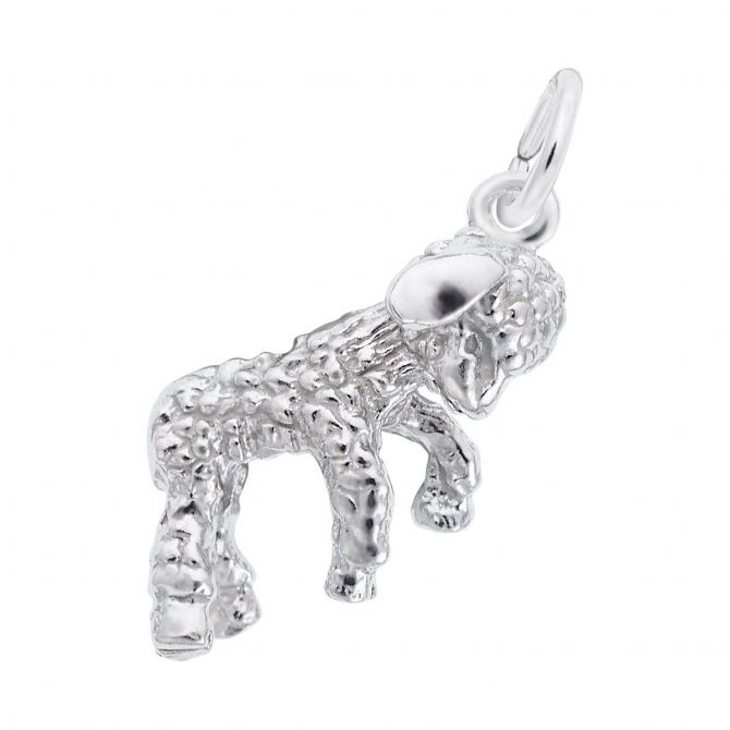 Rembrandt Charms Lamb Charm in Sterling Silver 358 0 SS Borsheims