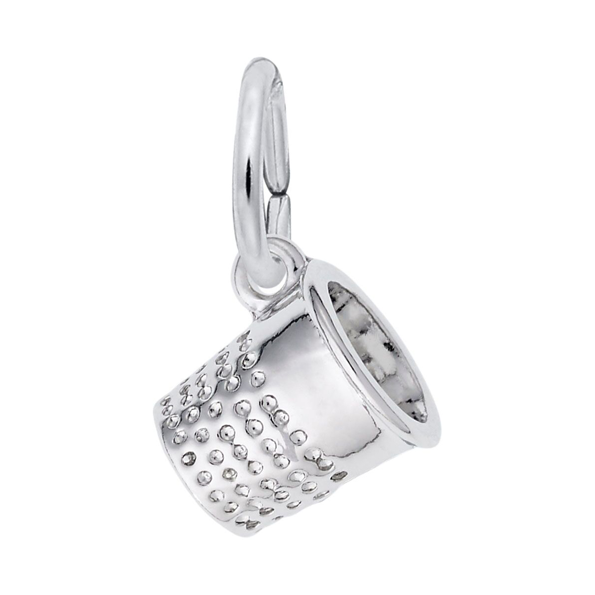 Rembrandt Charms Thimble Charm in Sterling Silver
