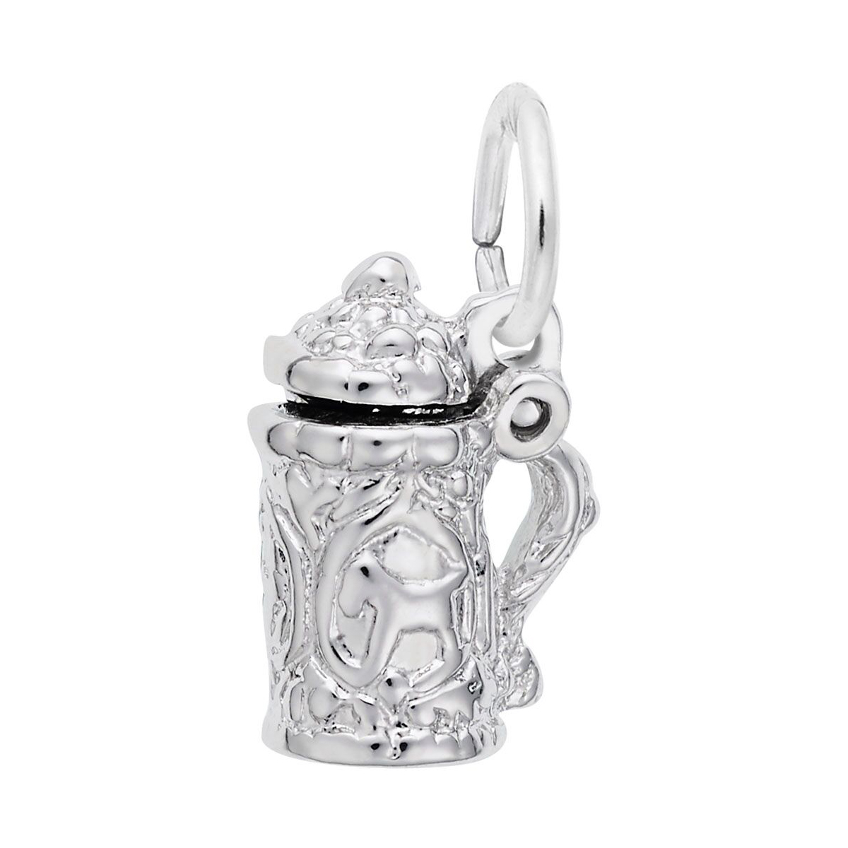 Rembrandt Charms Beer Stein Charm in Sterling Silver