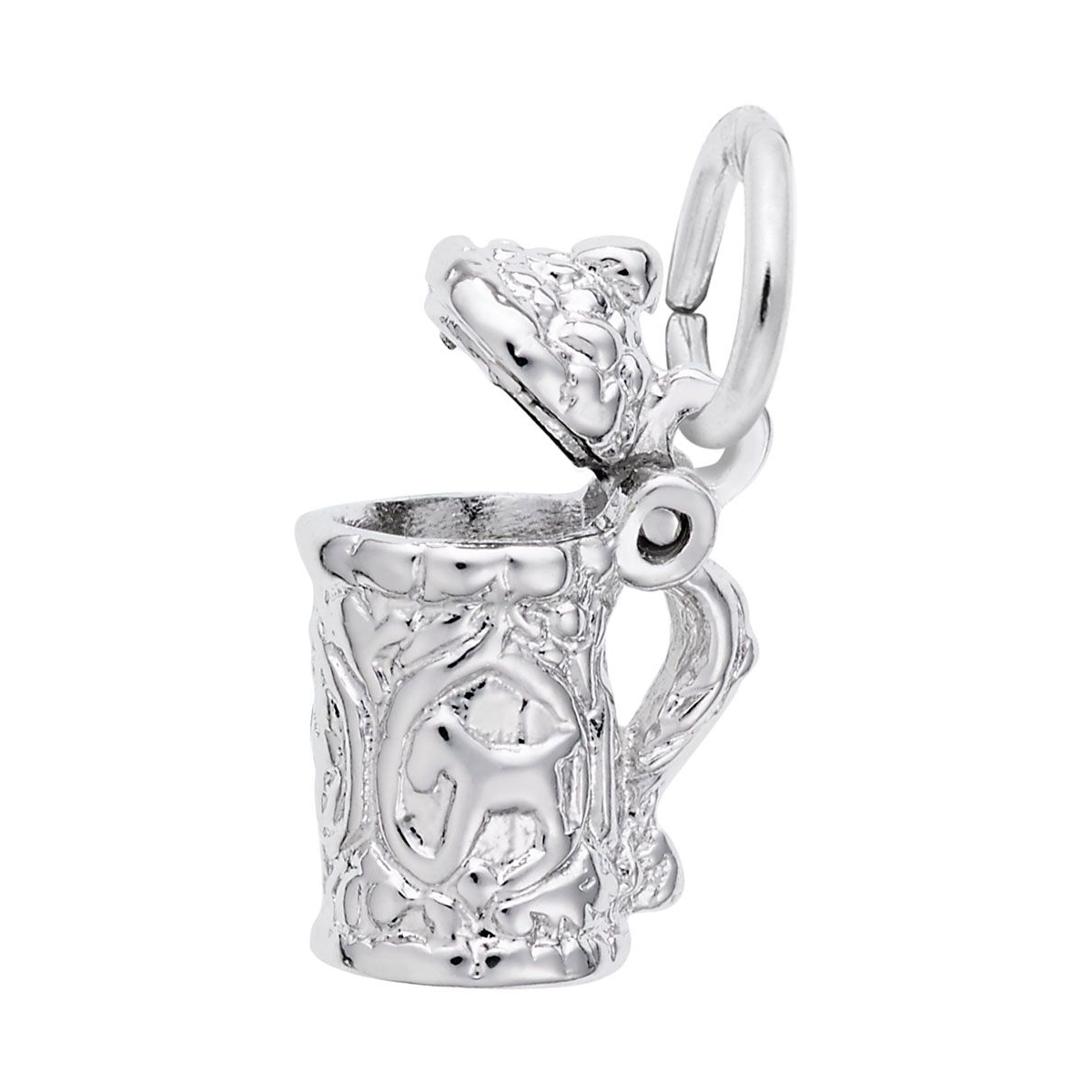Rembrandt Charms Beer Stein Charm in Sterling Silver