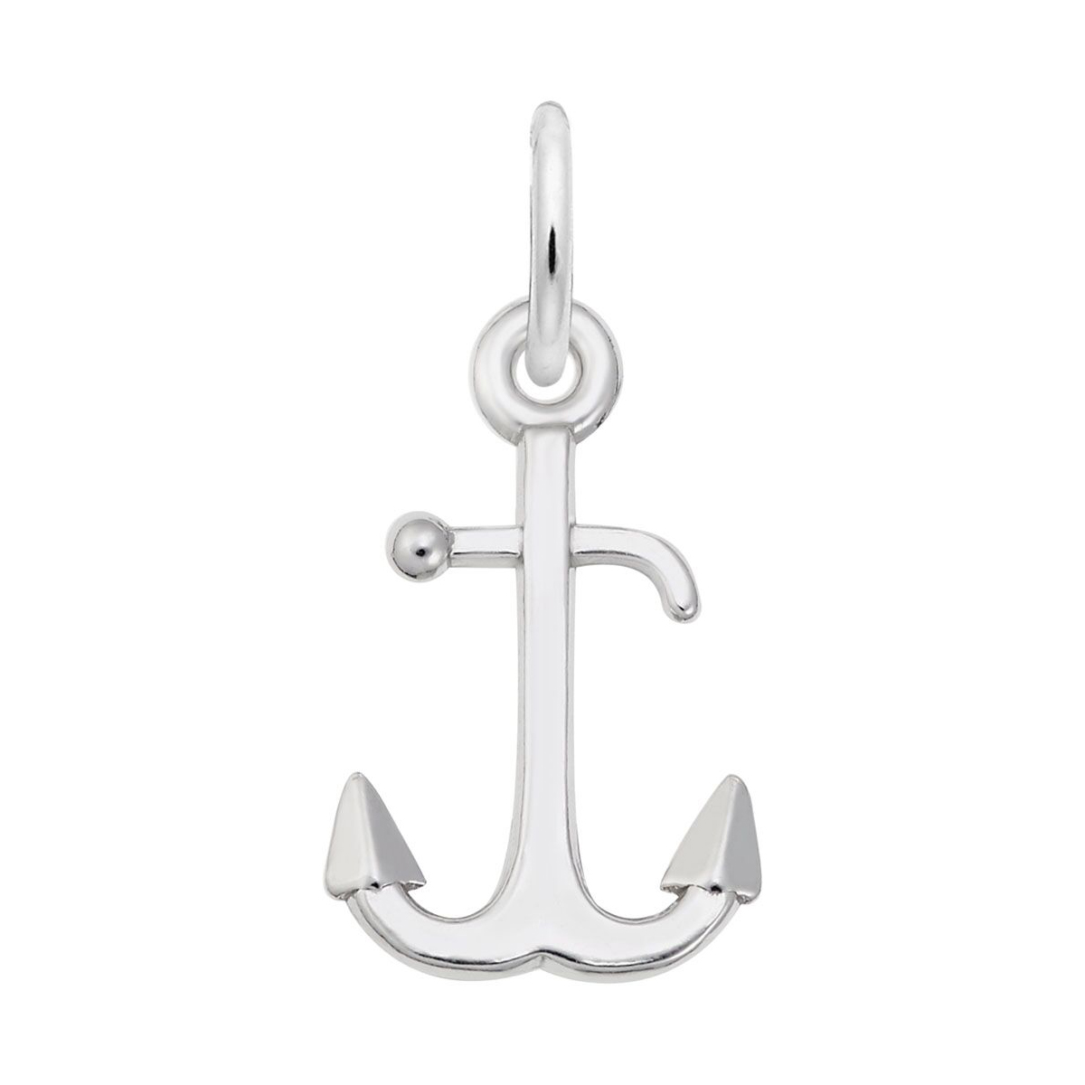 Rembrandt Charms Anchor Charm in Sterling Silver