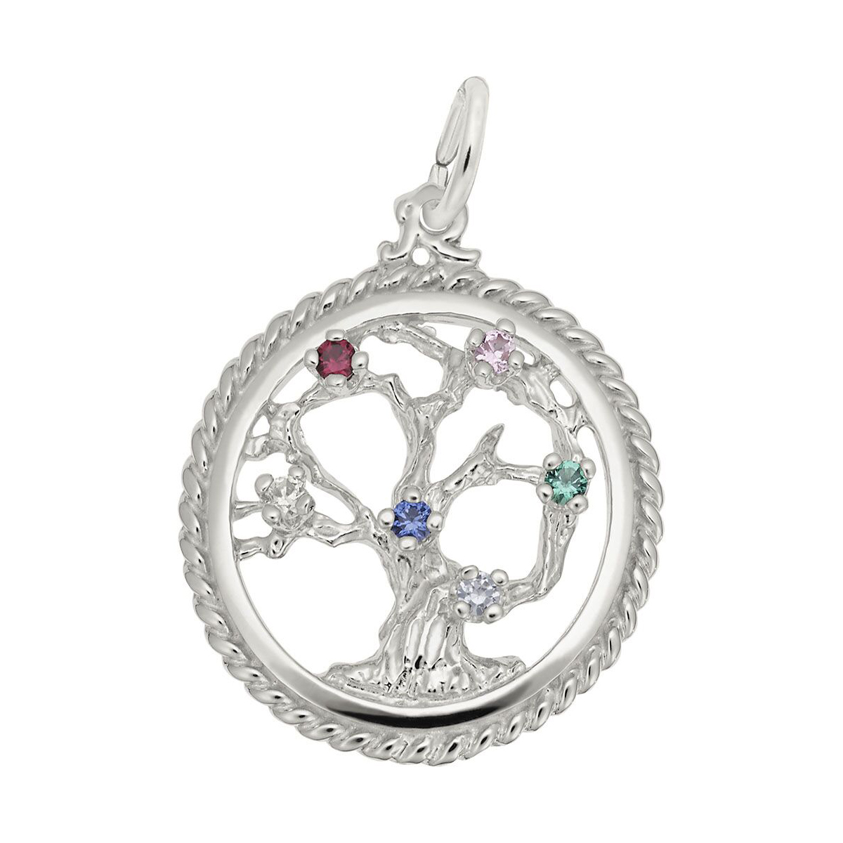 Rembrandt Charms Tree of Life Charm in Sterling Silver