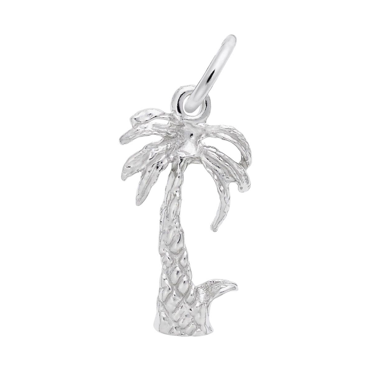 Rembrandt Charms Palm Tree Charm in Sterling Silver
