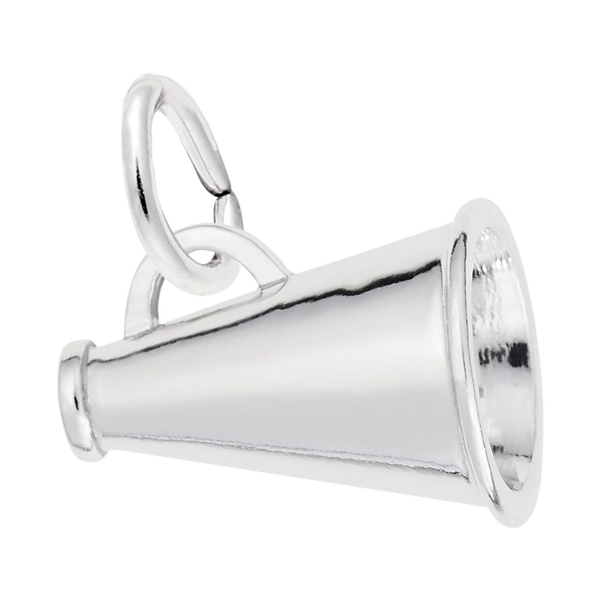 Rembrandt Charms Megaphone Charm in Sterling Silver