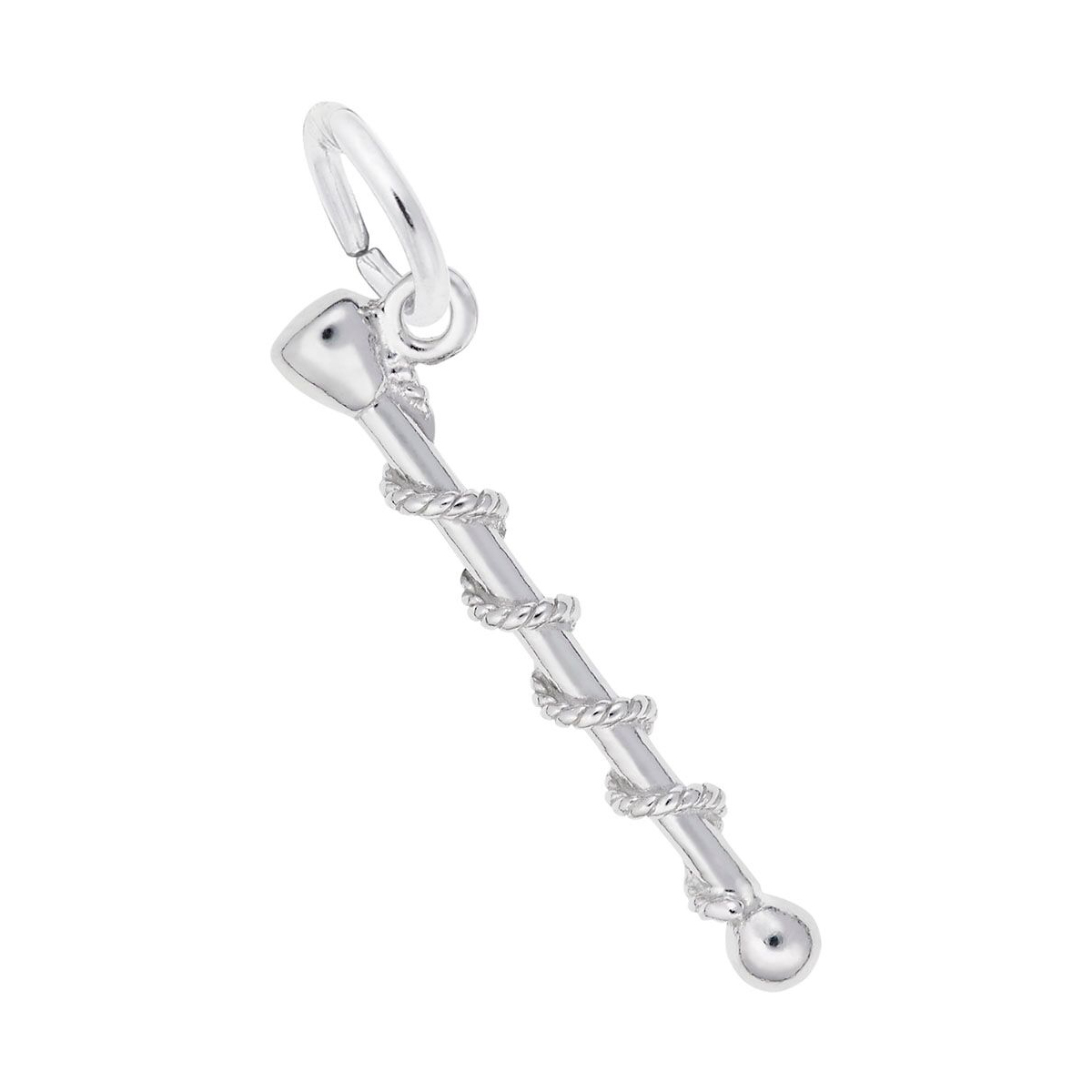 Rembrandt Charms Baton Charm in Sterling Silver