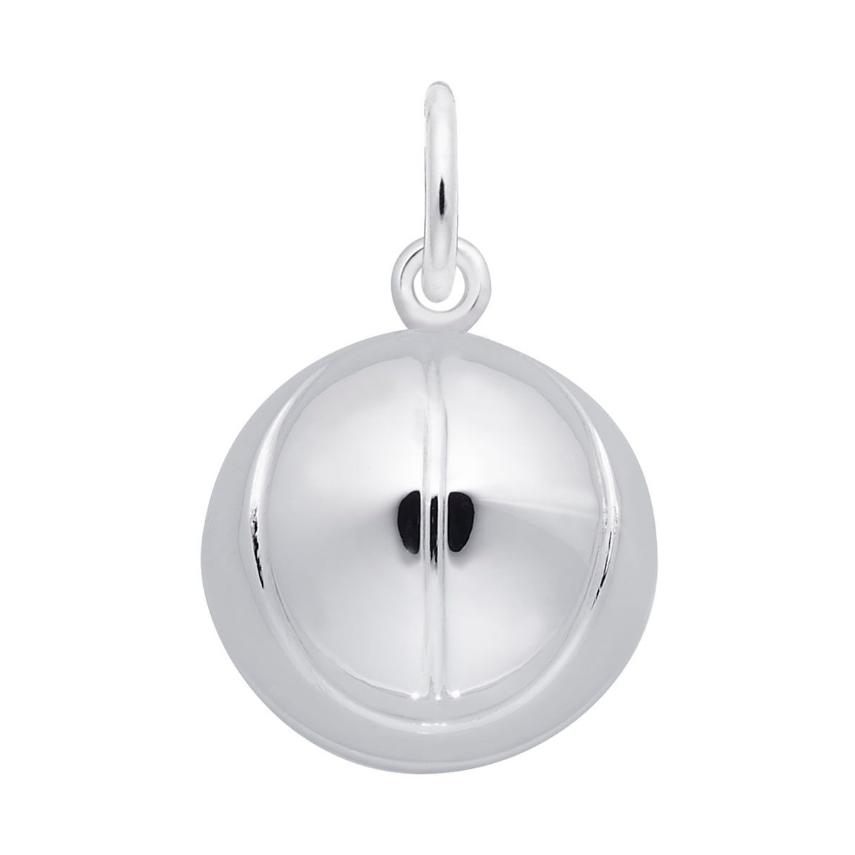 Rembrandt Charms Basketball Charm in Sterling Silver