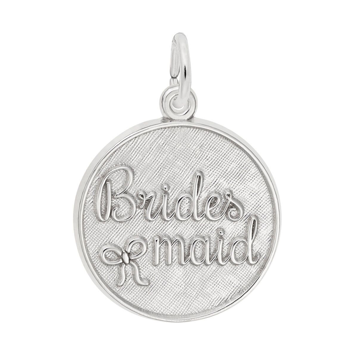 Rembrandt Charms Bridesmaid Charm in Sterling Silver